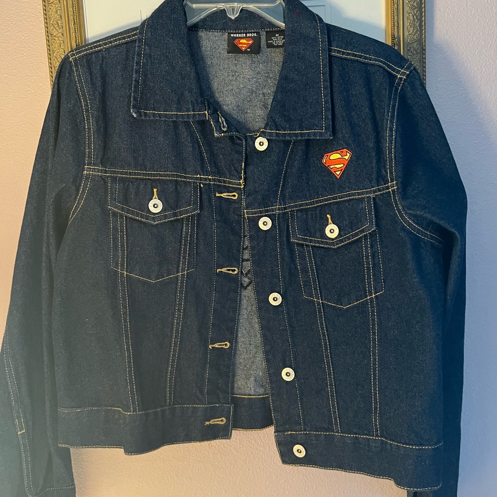 Denim Superman jacket